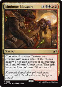 Mutinous Massacre (EOE-222) - Edge of Eternities