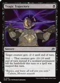 Tragic Trajectory (EOE-122) - Edge of Eternities Foil