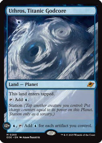 Uthros, Titanic Godcore (EOE-260) - Edge of Eternities Foil