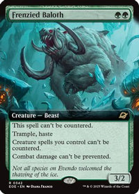 Frenzied Baloth (Extended Art) (EOE-342) - Edge of Eternities