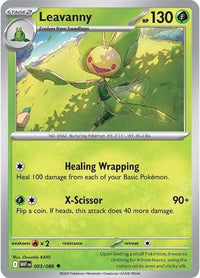 Leavanny (Master Ball Pattern) (3/086) - SV White Flare Holofoil