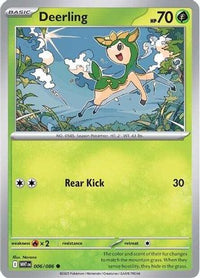 Deerling (6) - SV White Flare Reverse Holofoil
