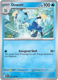 Dewott (Poke Ball Pattern) (22/086) - SV White Flare Holofoil