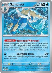 Samurott (23) - SV White Flare Holofoil