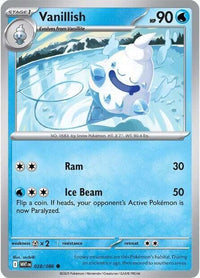 Vanillish (Poke Ball Pattern) (28/086) - SV White Flare Holofoil