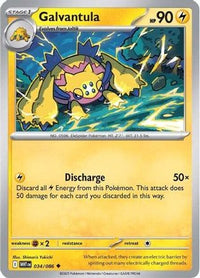 Galvantula (34) - SV White Flare Reverse Holofoil