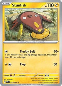 Stunfisk (35) - SV White Flare Reverse Holofoil