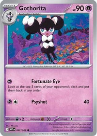 Gothorita (42) - SV White Flare Reverse Holofoil