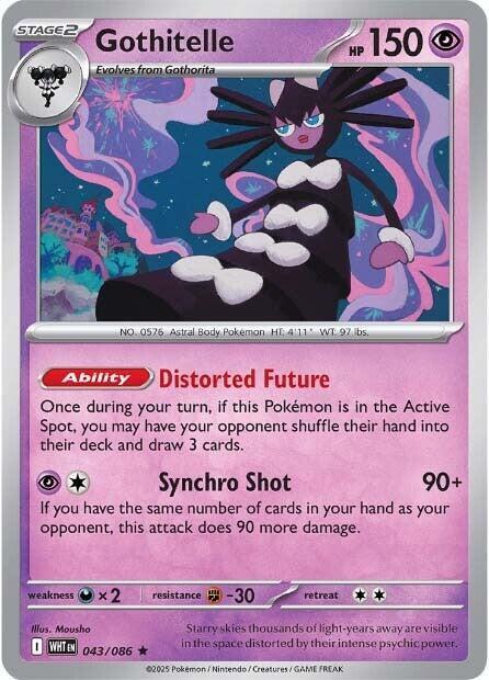 Gothitelle (Poke Ball Pattern) (43/086) - SV White Flare Holofoil