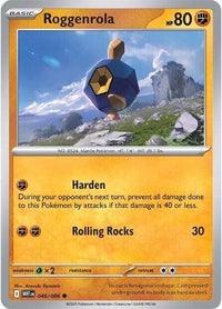 Roggenrola (Poke Ball Pattern) (46/086) - SV White Flare Holofoil