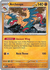 Archeops (51) - SV White Flare Reverse Holofoil