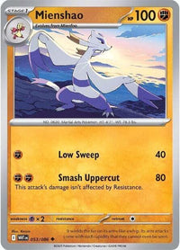 Mienshao (Master Ball Pattern) (53/086) - SV White Flare Holofoil