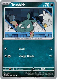 Trubbish (Poke Ball Pattern) (59/086) - SV White Flare Holofoil