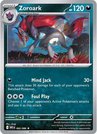 Zoroark (Master Ball Pattern) (62/086) - SV White Flare Holofoil