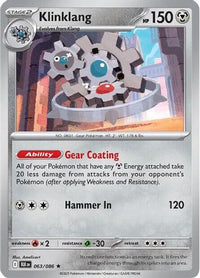 Klinklang (63) - SV Black Bolt Holofoil