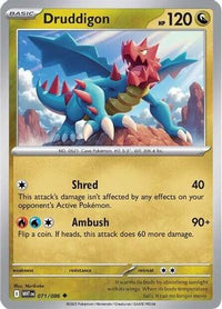 Druddigon (71) - SV White Flare Reverse Holofoil