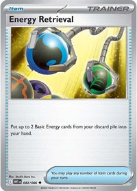 Energy Retrieval (Poke Ball Pattern) (82) - SV White Flare Holofoil