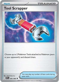Tool Scrapper (Poke Ball Pattern) (85) - SV White Flare Holofoil