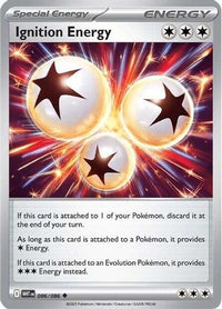 Ignition Energy (86) - SV White Flare Reverse Holofoil