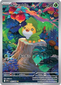 Sewaddle (87/086)  - SV White Flare Holofoil