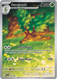 Sawsbuck (92/086)  - SV White Flare Holofoil