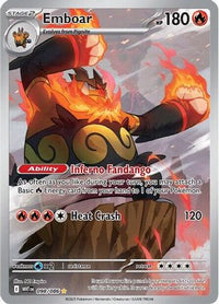 Emboar (98/086)  - SV White Flare Holofoil