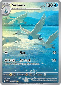 Swanna (110/086)  - SV White Flare Holofoil