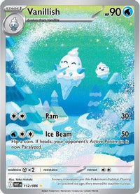 Vanillish (112/086)  - SV White Flare Holofoil