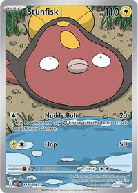 Stunfisk (118/086)  - SV White Flare Holofoil