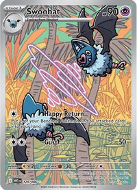 Swoobat (120/086)  - SV White Flare Holofoil