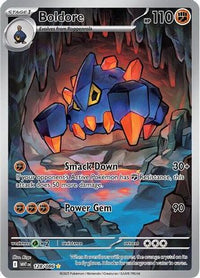 Boldore (128/086)  - SV White Flare Holofoil