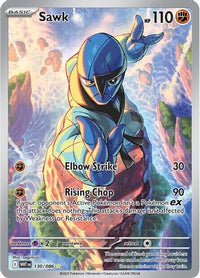 Sawk (130/086)  - SV White Flare Holofoil
