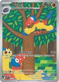 Archen (131/086)  - SV White Flare Holofoil