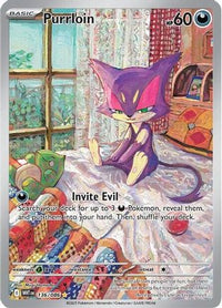 Purrloin (136/086)  - SV White Flare Holofoil