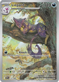 Liepard (137/086)  - SV White Flare Holofoil