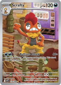 Scrafty (139/086)  - SV White Flare Holofoil