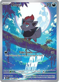Zorua (142/086)  - SV White Flare Holofoil