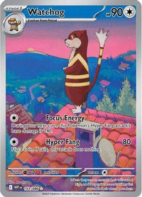 Watchog (153/086)  - SV White Flare Holofoil