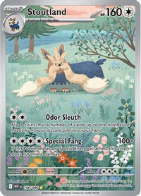 Stoutland (156/086)  - SV White Flare Holofoil