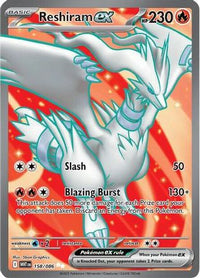 Reshiram ex (158/086)  - SV White Flare Holofoil