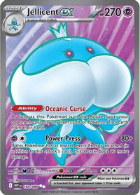 Jellicent ex (160/086)  - SV White Flare Holofoil