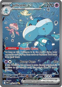 Jellicent ex (168/086)  - SV White Flare Holofoil