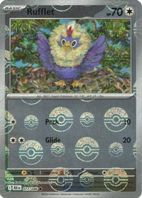 Rufflet (Poke Ball Pattern) (77) - SV Black Bolt Holofoil