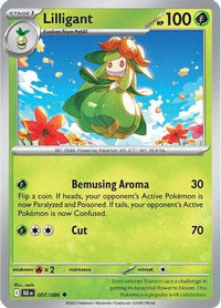 Lilligant (7) - SV Black Bolt Reverse Holofoil