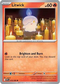 Litwick (16) - SV White Flare Reverse Holofoil