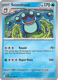 Seismitoad (21) - SV Black Bolt Reverse Holofoil