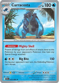Carracosta (23) - SV Black Bolt Holofoil