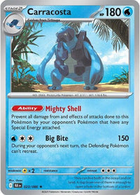 Carracosta (Master Ball Pattern) (23/086) - SV Black Bolt Holofoil