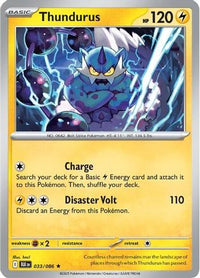 Thundurus (33) - SV Black Bolt Reverse Holofoil