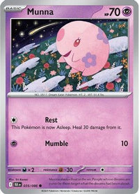 Munna (35) - SV Black Bolt Reverse Holofoil
